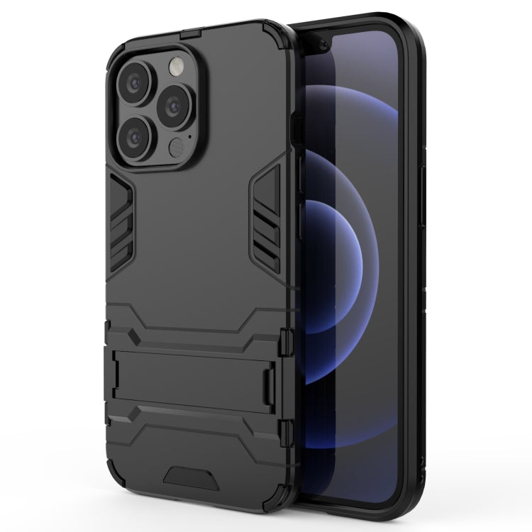 PC + TPU Shockproof Protective Case with Invisible Holder, For iPhone 13 mini, For iPhone 13 Pro, For iPhone 13 Pro Max, For iPhone 13
