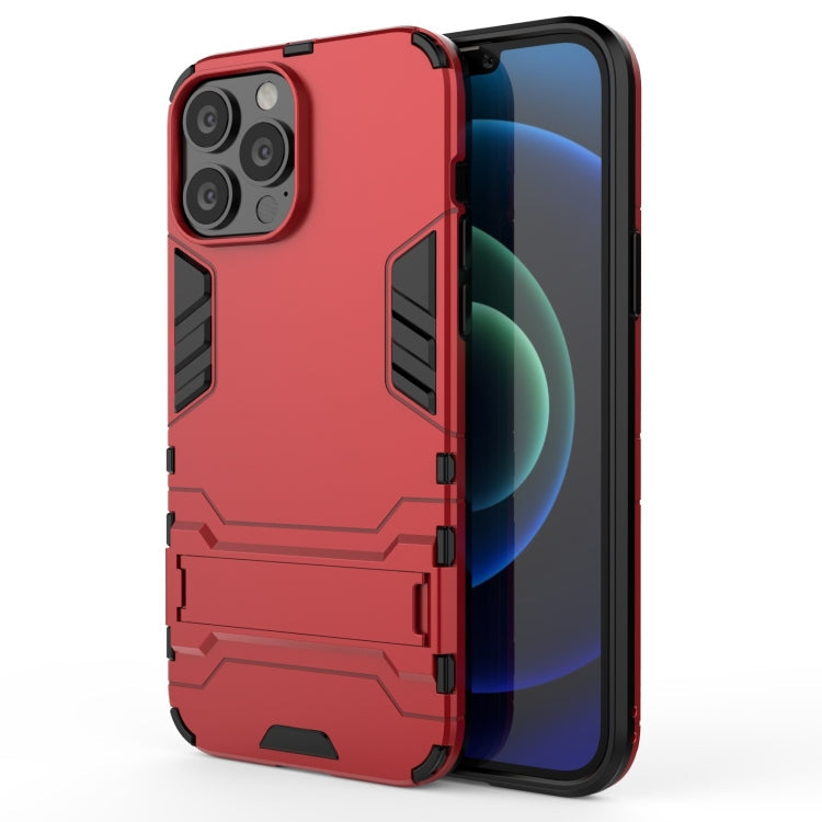 PC + TPU Shockproof Protective Case with Invisible Holder, For iPhone 13 mini, For iPhone 13 Pro, For iPhone 13 Pro Max, For iPhone 13