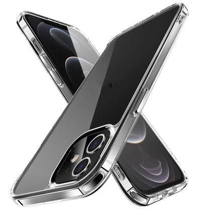 TPU + PC Transparent Shockproof Protective Case, For iPhone 11, For iPhone 11 Pro Max, For iPhone 12 Pro Max, For iPhone 12 Pro, For iPhone 12