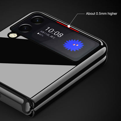 Shockproof Piano Paint Protective Case, For Samsung Galaxy Z Flip3 5G