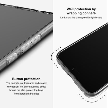 IMAK UX-5 Series Transparent Shockproof TPU Protective Case, For Honor Magic3, For Samsung Galaxy A03s EU Version