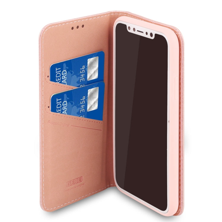 GEBEI PU+TPU Horizontal Flip Protective Case with Holder & Card Slots, For iPhone XR, For iPhone XS Max