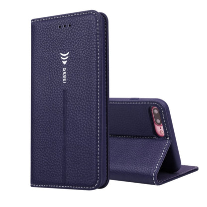 GEBEI PU+TPU Horizontal Flip Protective Case with Holder & Card Slots, For iPhone 8 Plus & 7 Plus, For iPhone SE 2020 & 8 & 7