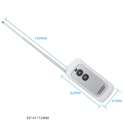 1000-2E Two-button Water Pump Motor Smart Socket Access Control Lamp Learning Wireless Remote Control, 315M 1527, 433M 1527, 315M 4.7, 433M 4.7