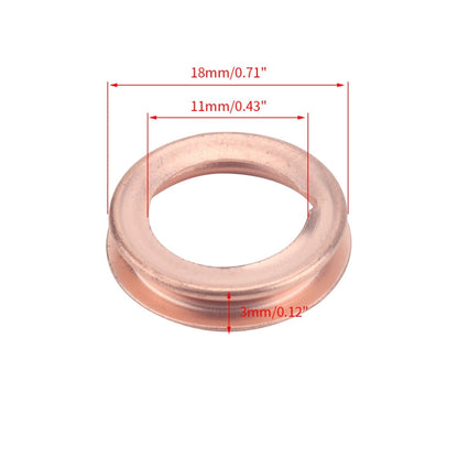 Car Drain Plug Crush Washer Gaskets 1102601M02 for Nissan, A5421 10 in 1