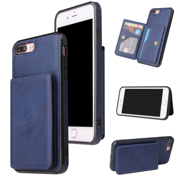 Calf Texture Magnetic Case, For iPhone SE 2022 / SE 2020 / 8 / 7, For iPhone 8 Plus / 7 Plus, For iPhone XS Max, For iPhone XS / X