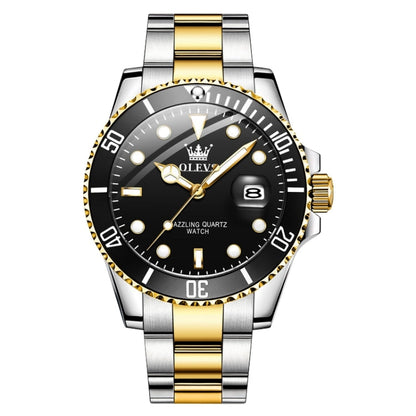 OLEVS 5885 Men Fashion Waterproof Luminous Quartz Watch, EDA00268001C, EDA00268001D, EDA00268001E, EDA00268001A, EDA00268001B