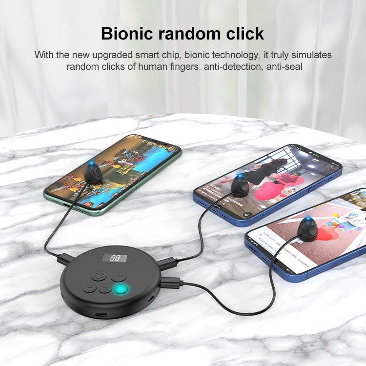 G30 Universal Digital Display Like Device Mobile Phone Automatic Screen Clicker, G30 One Machine with Five Head, G30 One Machine with One Head, G30 One Machine with Two Head, G30 G30 One Machine with Three Head, G30 One Machine with Four Head          ...