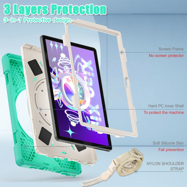 Silicone + PC Protective Tablet Case, For Lenovo Tab M10 Plus 10.6 3rd Gen 2022