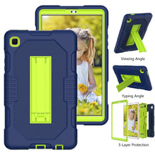 Contrast Color Robot Shockproof Silicone + PC Tablet Case, For Samsung Galaxy A7 Lite T220, For Samsung Galaxy Tab A 8.0 2019 T290