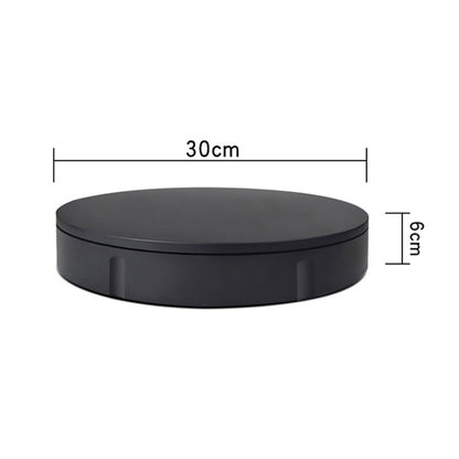30cm Charging Rotating Display Stand Video Shooting Turntable, Load: 50kg, EU Plug, 30cm , Charging Power, US Plug, 30cm , Charging Power, UK Plug, 30cm , Charging Power, AU Plug, 30cm, Charging Power, US Plug, 30cm, Charging Power, UK Plug            ...
