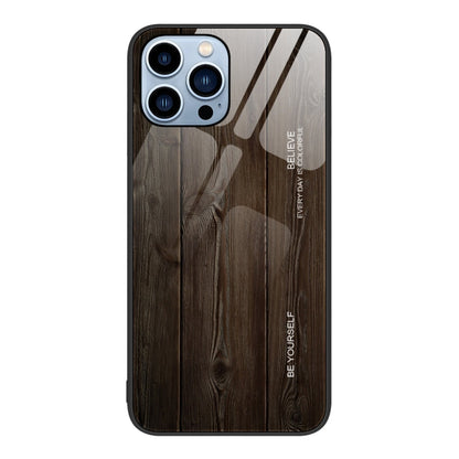 Wood Grain Glass Protective Case, For iPhone XR, For iPhone XS Max, For iPhone 11 Pro, For iPhone 14 Pro Max