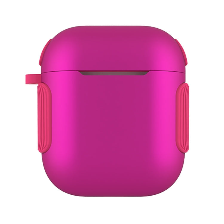 2 in 1 Matte Texture Contrast Color PC + TPU Earphone Case, For AirPods 2 / 1, For AirPods 3