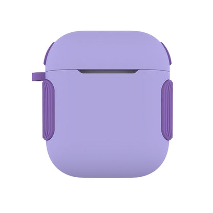 2 in 1 Matte Texture Contrast Color PC + TPU Earphone Case, For AirPods 2 / 1, For AirPods 3
