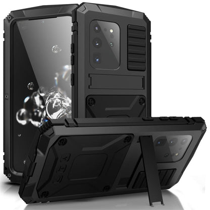 Shockproof Waterproof Dust-proof Metal + Silicone Protective Case with Holder, For iPhone 11, For iPhone 11 Pro, For iPhone 11 Pro Max, For iPhone XS Max, For Galaxy S20 Ultra