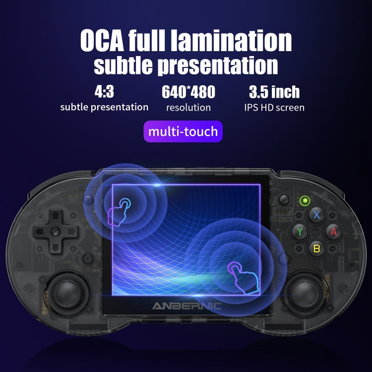 ANBERNIC RG353P Handheld Game Console 3.5 inch Screen Android Linux System, 16G+64G, 16G+128G, 16G+256G