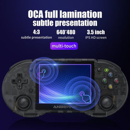 ANBERNIC RG353P Handheld Game Console 3.5 inch Screen Android Linux System, 16G+64G, 16G+128G, 16G+256G