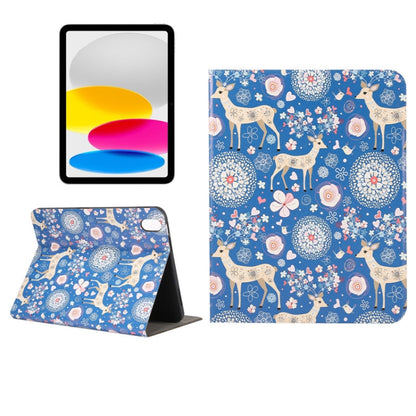 Painted Voltage Pen Slot Tablet Smart Case, For iPad 10th Gen 10.9 2022, For iPad Pro 11 2022/2021/2020/2018 / Air 10.9 2022/2020