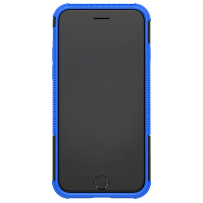 Tire Texture Shockproof TPU+PC Protective Case with Holder, For iPhone SE 2022 / SE 2020, For Galaxy M30s