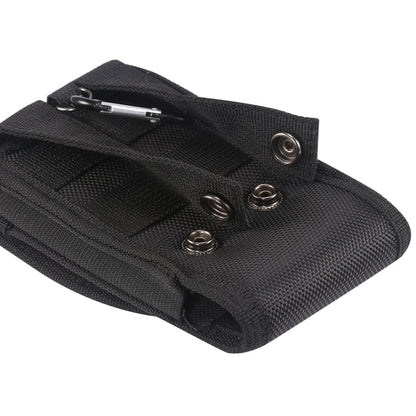 Multifunctional Universal Vertical Nylon Fabric Waist Bag Tactical Belt Bag, For 6.7 inch and Below Phones