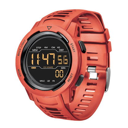 SPOVAN P100 LED Luminous Pedometer Multifunctional Sports Electronic Watch