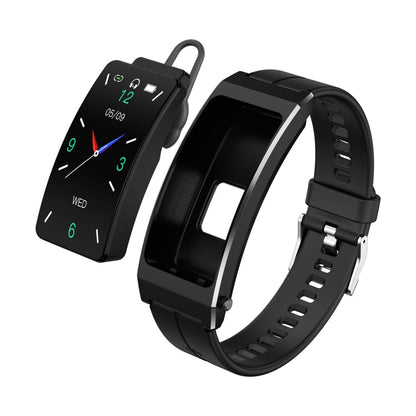 K13S 1.14 inch TFT Screen Silicone Strap Smart Calling Bracelet Supports Sleep Management/Blood Oxygen Monitoring, Silicone Strap