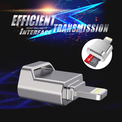 MicroDrive 8pin To TF Card Adapter Mini iPhone & iPad TF Card Reader, Card Reader