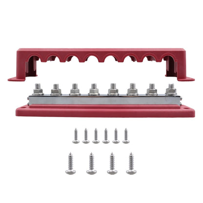 RV 600A High Current busbar 8-way Straight M10 Wiring Studs, CP-4298-01, CP-4298-02