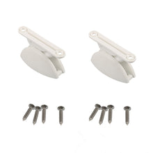 A8627 2 Pair RV Hatch Semi-circular Retainer Kit with Screws