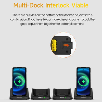 Ulefone UAS22 33W Desk Charging Dock For Armor 26 Ultra, For Armor 26 Ultra
