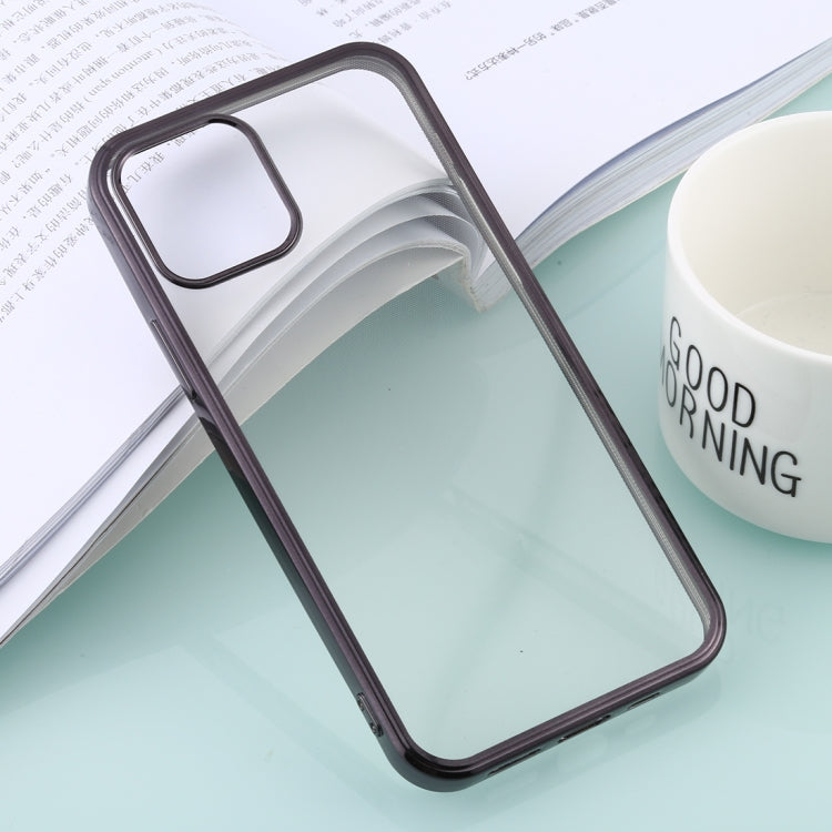 Ultra-thin Plating TPU Protective Soft Case, For iPhone 12 Pro Max, For iPhone 12 / 12 Pro