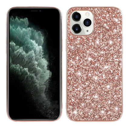 Glitter Powder Shockproof TPU Protective Case, For iPhone 12 / 12 Pro, For iPhone 12 mini, For iPhone 12 Pro Max, For Samsung Galaxy A71 5G