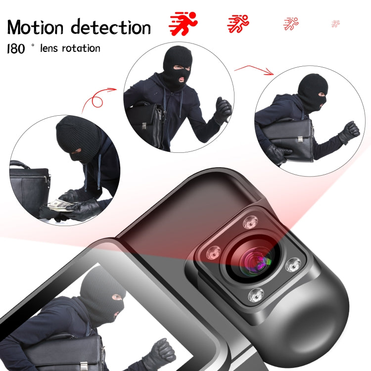 ZC-M11 180 Degree Rotation 4K HD Travel Recorder, Wifi Version, Ordinary