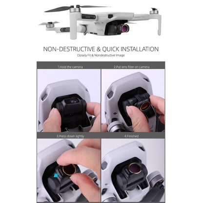 Sunnylife MM-FI9253 For DJI Mavic mini Drone CPL Lens Filter, CPL