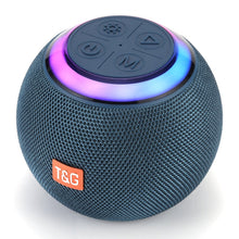 T&G TG683 Mini Portable Outdoor Wireless Bluetooth Speaker with LED Atmosphere Light
