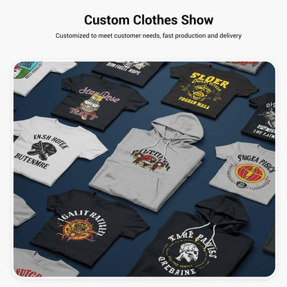 Boy Printed Round Neck Modal Short Sleeve T-shirt Print On Your Demand, XXXL, POD T-Shirt, XXXXL