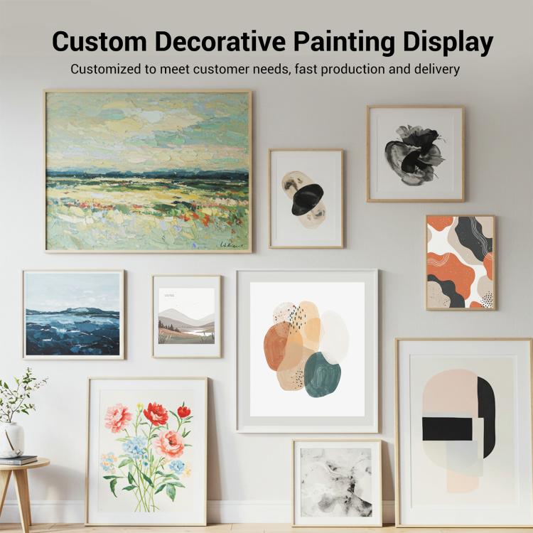 Child Drawing Decorative Painting with PS Frame Print On Your Demand, 15x20cm, 20x20cm, 30x30cm, 40x40cm, 50x50cm, 60x60cm, 70x70cm, 80x80cm, 90x90cm