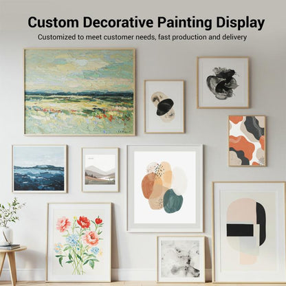 Castle Decorative Painting with Aluminum Alloy Frame Print On Your Demand, 15x20cm, 20x20cm, 30x30cm, 40x40cm, 50x50cm, 60x60cm, 70x70cm, 80x80cm, 90x90cm