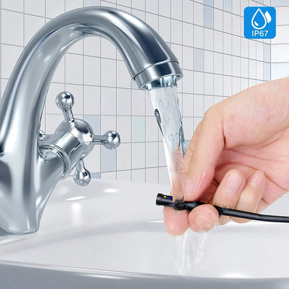 5.5mm 1080P IP68 Waterproof 4.3 inch Screen Single Camera Digital Endoscope, 7m, 5m, 2m