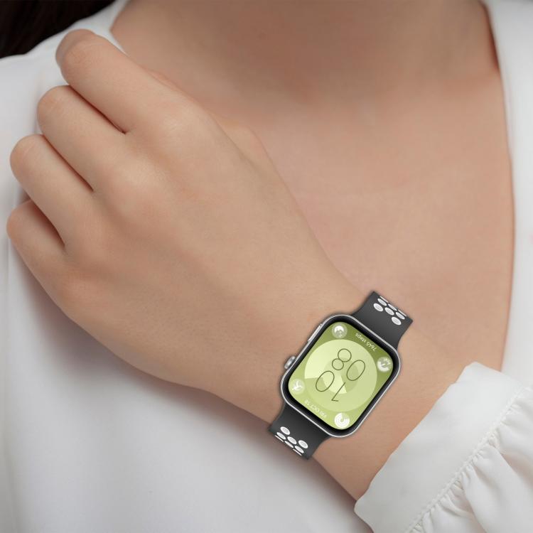 xDfind Two Color Silicone Sports Watch Band, For Huawei Watch Fit 4 Pro / Fit 4 / Fit 3