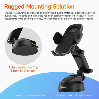 Ulefone UAN16 Armor Mount Car / Desk Phone Holder, Enhanced Model, UAN16