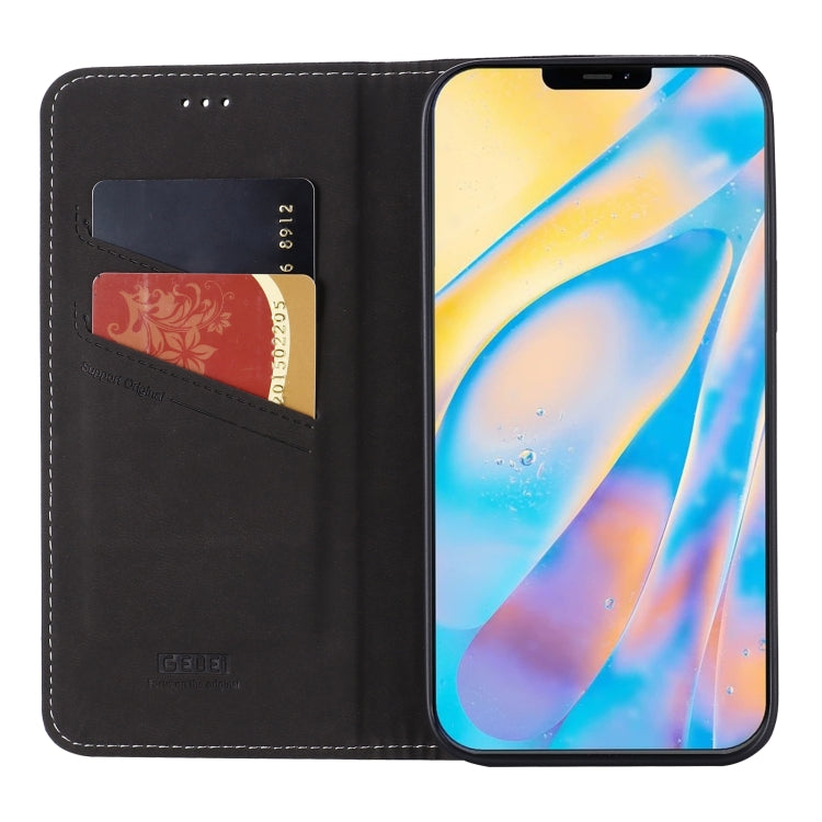 GEBEI PU+TPU Horizontal Flip Protective Case with Holder & Card Slots, For iPhone 12 / 12 Pro, For iPhone 12 Pro Max