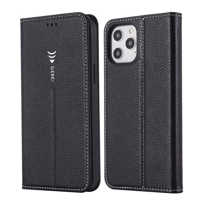 GEBEI PU+TPU Horizontal Flip Protective Case with Holder & Card Slots, For iPhone 12 / 12 Pro, For iPhone 12 Pro Max