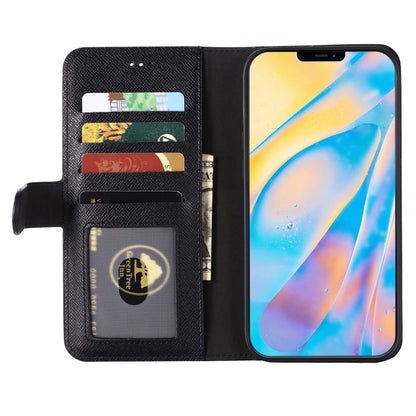 GEBEI Top-grain Leather Horizontal Flip Protective Case with Holder & Card Slots & Wallet & Photo Frame, For iPhone 12 / 12 Pro, For iPhone 12 Pro Max