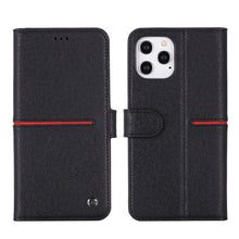 GEBEI Top-grain Leather Horizontal Flip Protective Case with Holder & Card Slots & Wallet & Photo Frame, For iPhone 12 / 12 Pro, For iPhone 12 Pro Max