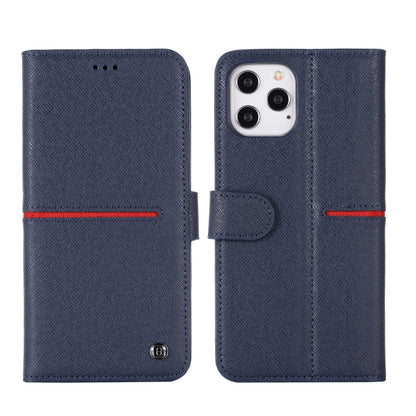 GEBEI Top-grain Leather Horizontal Flip Protective Case with Holder & Card Slots & Wallet & Photo Frame, For iPhone 12 / 12 Pro, For iPhone 12 Pro Max
