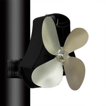 YL-105 4-Blade Aluminum Heat Powered Fireplace Stove Fan, YL-105 (Silver), YL-105(White), YL-105 (Black), YL-105 (Bronze), YL-105 (Grey), YL-105 (Gold), YL-105 (Rose Red)
