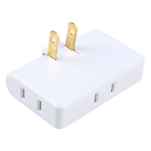 1 to 3 15A 180 Degrees Rotation Extension Multi Plug Mini Slim Wireless Outlet Socket, US Plug, AC 110-220V