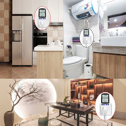AC 240V 50Hz Max 10A LCD Display Power Meter Energy Watt Amps Volt Electricity Usage Monitor Analyzer, AU Plug, AC 240V  AU Plug