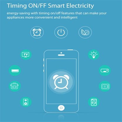 NEO NAS-WR03W WiFi UK Smart Power Plug,with Remote Control Appliance Power ON/OFF via App & Timing function, NAS-WR03W